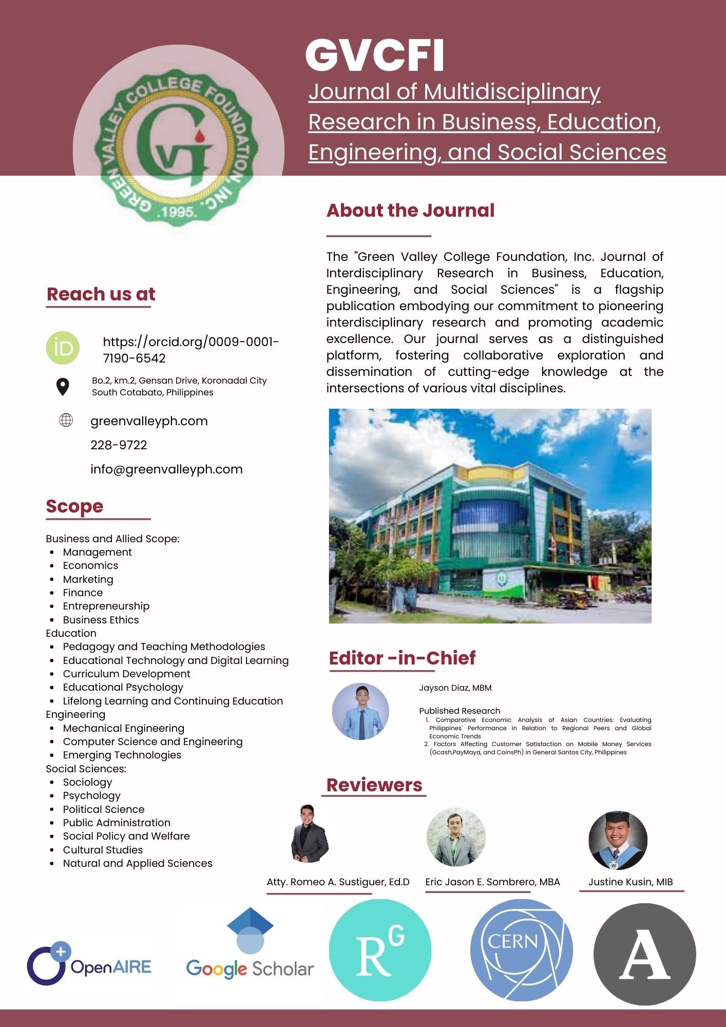 Journal Cover